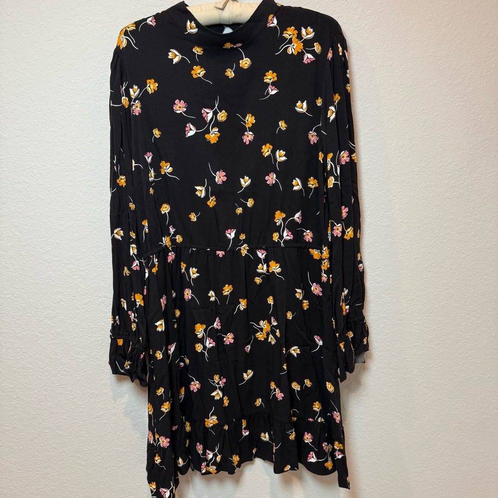 POPSUGAR Floral Long Sleeve Dress